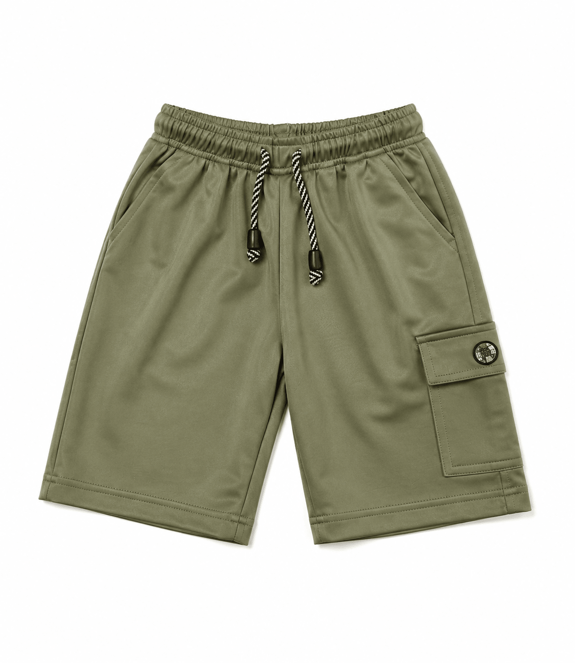 T-Shirt with Shorts 2 Pcs Printed Olive Green Set - Luna kidsT-Shirt with Shorts 2 Pcs Printed Olive Green Set