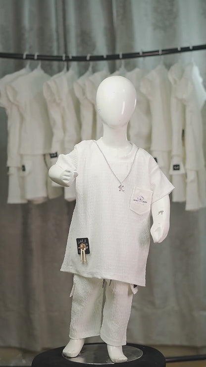 "King" stretchable 2 Pcs outfit