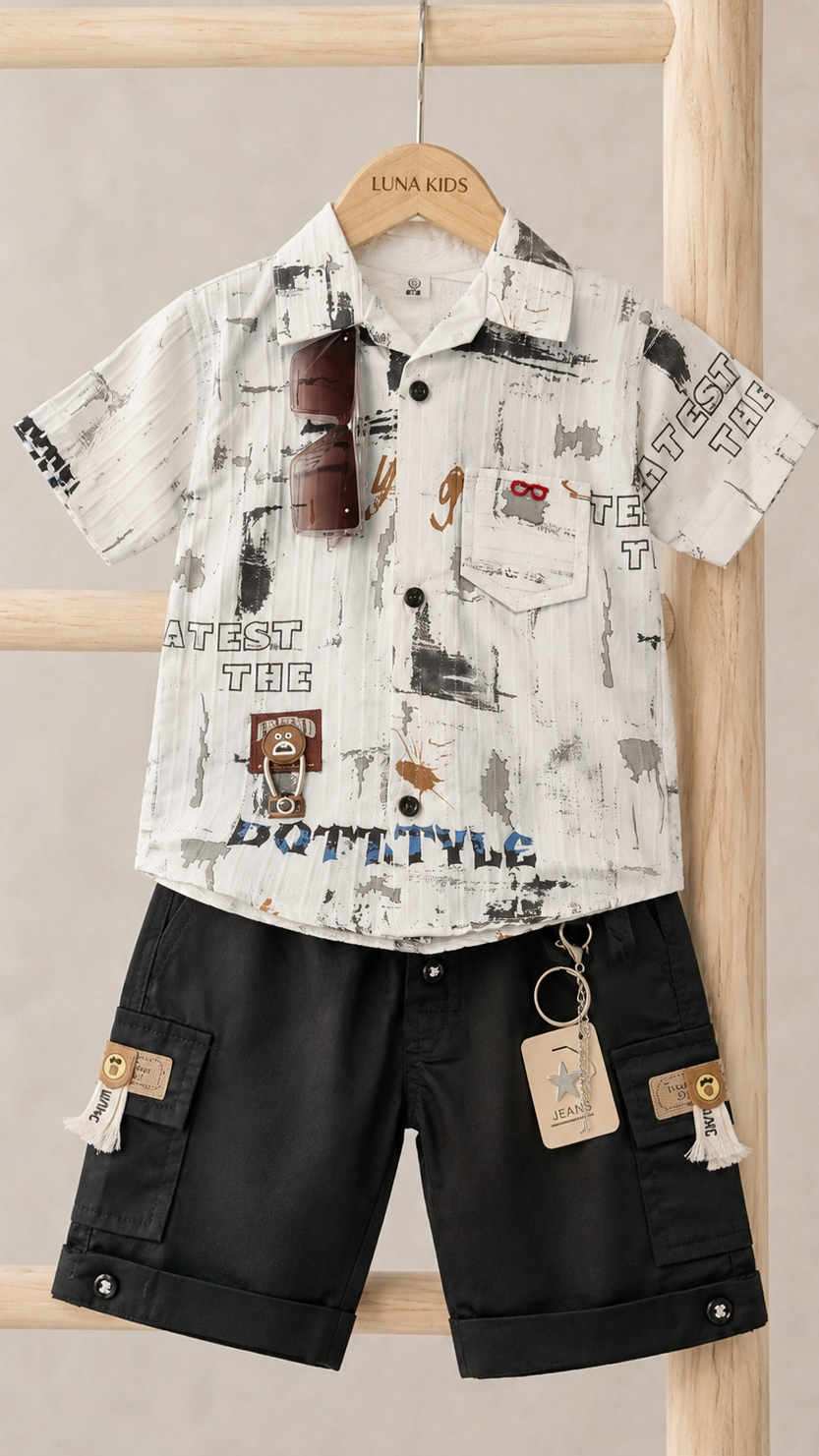 Dott Tyle Shirt & Shorts + Glasses