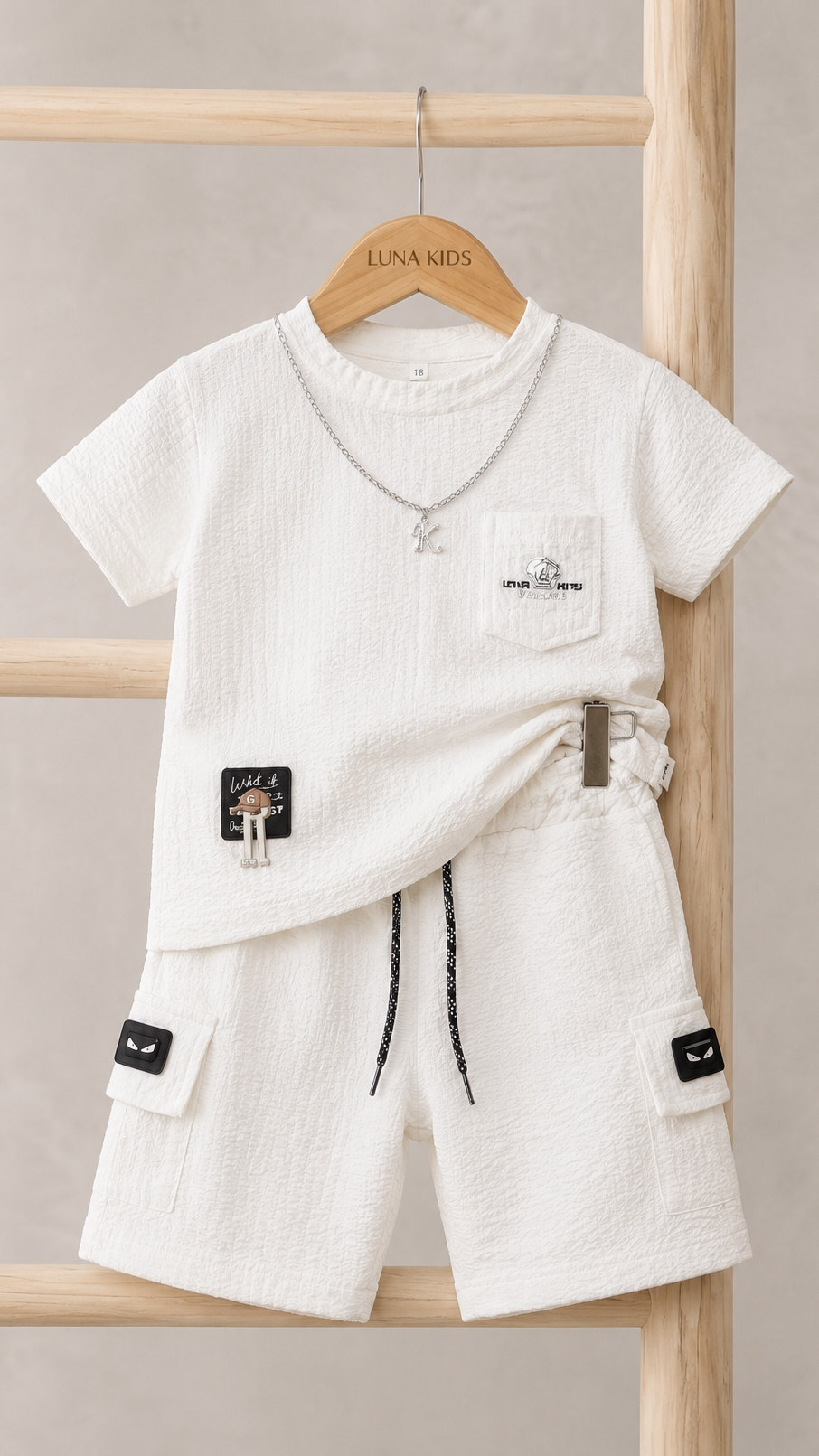 "King" stretchable 2 Pcs outfit