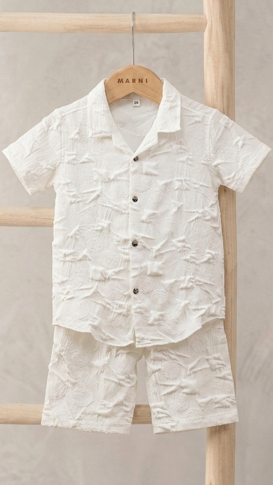 2 Pcs Ultra Comfortable Boys Co-ord Set