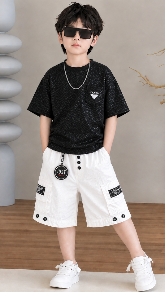 Black Prada Boss Set + Glasses