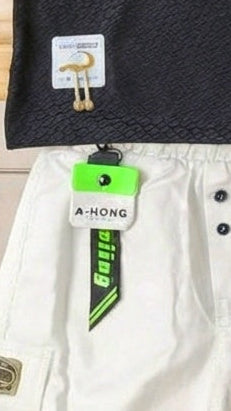 Black Ultra Comfortable 2 Pcs Cargo Pockets + Glasses