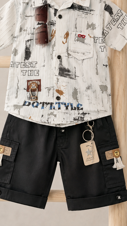 Dott Tyle Shirt & Shorts + Glasses