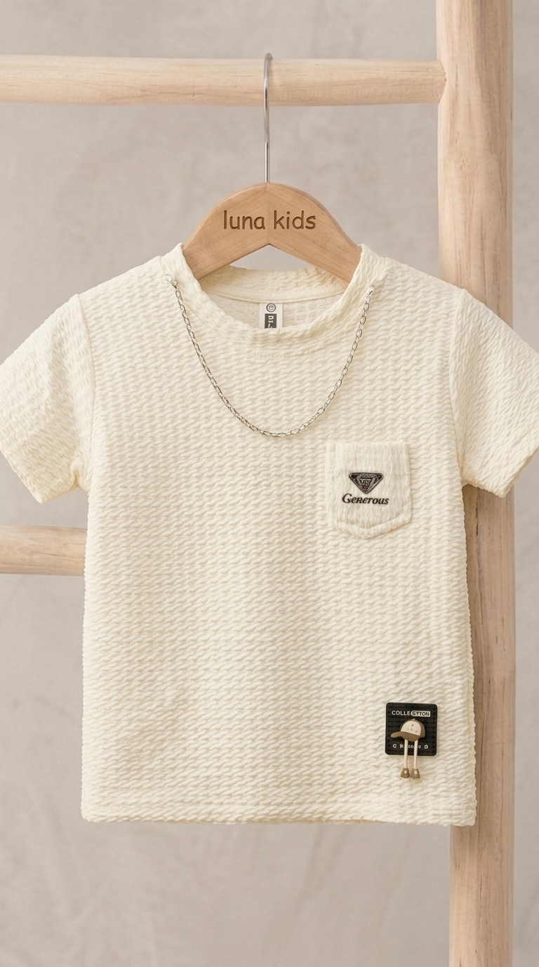 Cream White 2-Pcs Ultra Comfortable Stretchable Shorts Set