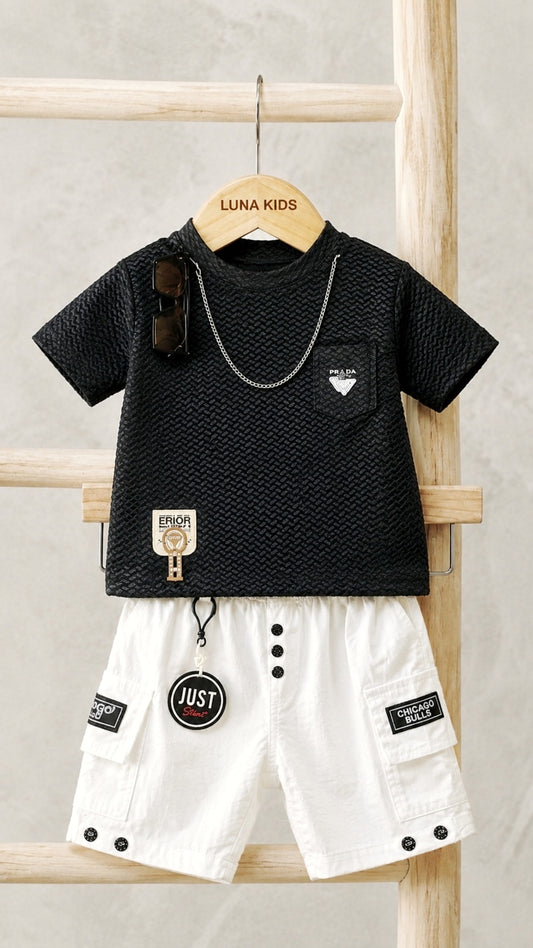 Black Prada Boss Set + Glasses