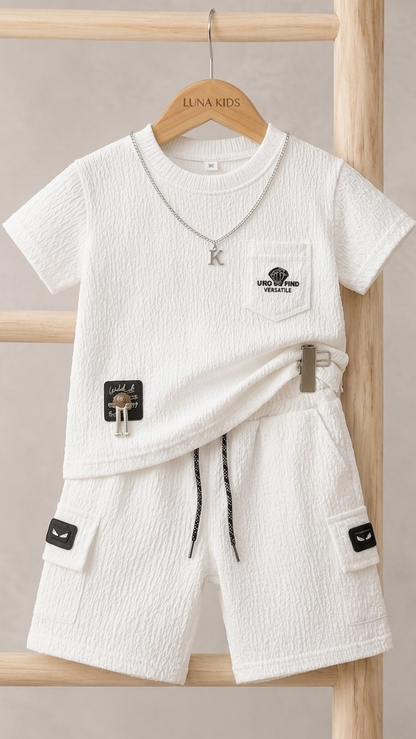 "King" stretchable 2 Pcs outfit