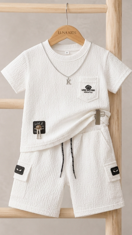"King" stretchable 2 Pcs outfit